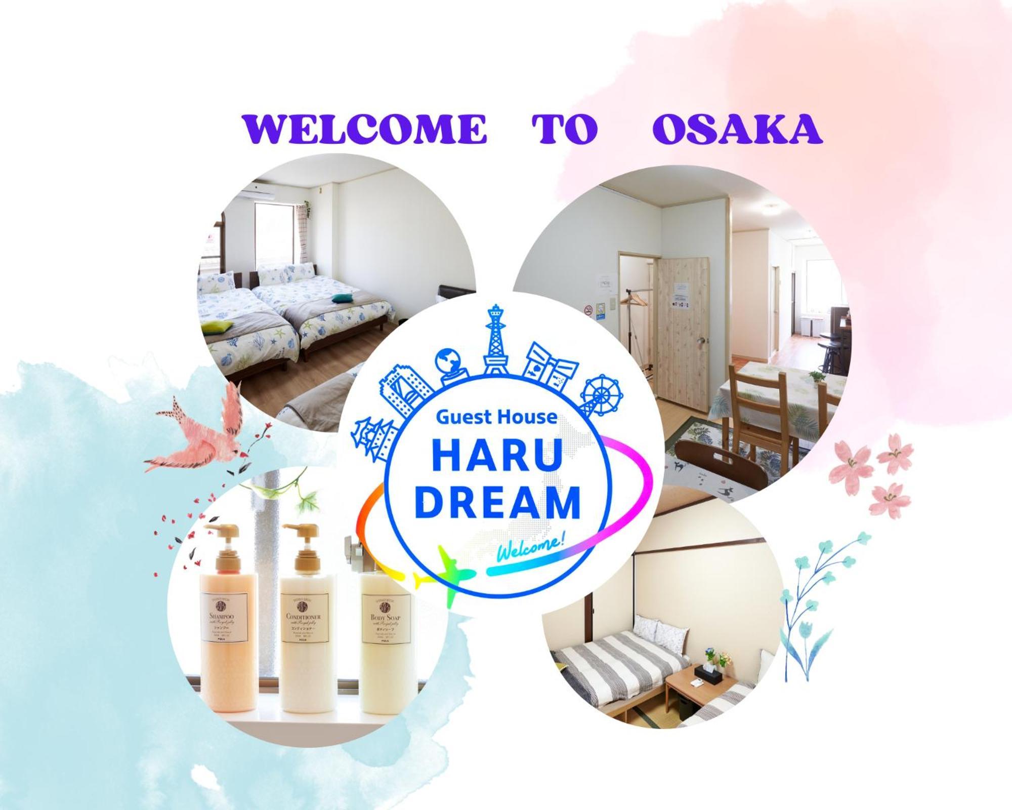 Guest House Haru Dream Shinimamiya Oszaka Kültér fotó